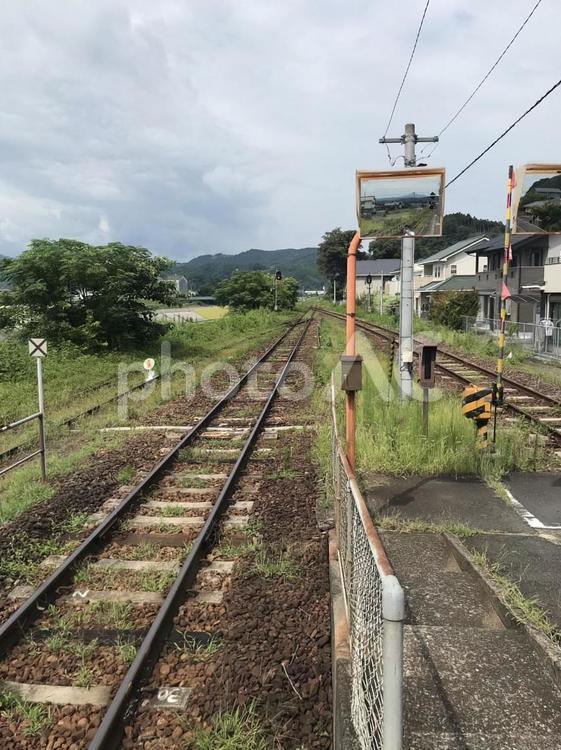 線路、列車 線路,電鉄,鉄道の写真素材