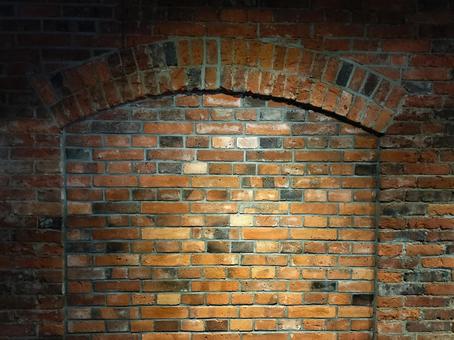 赤レンガの壁 レンガ,赤レンガ,壁の写真素材