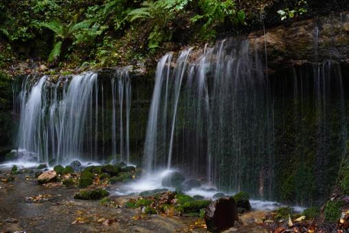 白糸の滝 白糸の滝 白糸の滝,滝,軽井沢の写真素材
