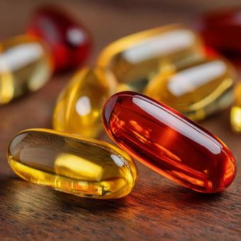 美容と健康に役立つソフトジェルカプセルの写真