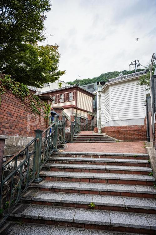 兵庫県　神戸市　北野異人館街の風景 兵庫,兵庫県,神戸市の写真素材
