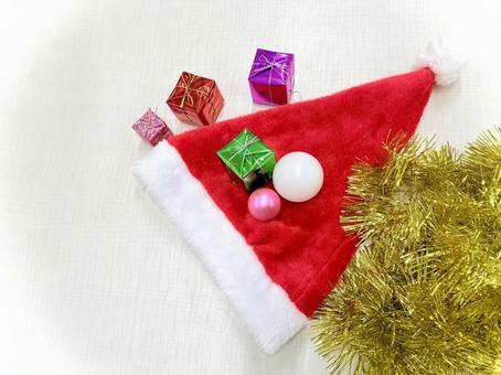 待ち遠しいクリスマス 04 サンタクロース,帽子,クリスマスの写真素材