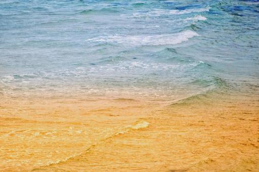 海のグラデーション 海のグラデーション ビーチ,青い海,海の写真素材