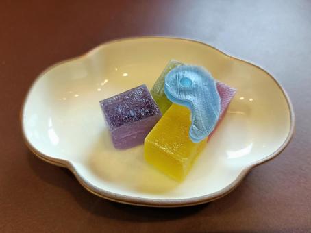 わり氷（琥珀糖） わり氷,琥珀糖,お菓子の写真素材