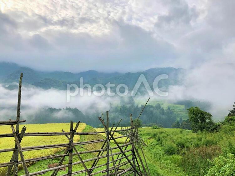 日本で最も美しい村－香美町小代02 香美町小代,村,秋の写真素材