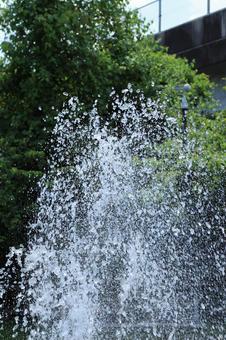 噴水の写真