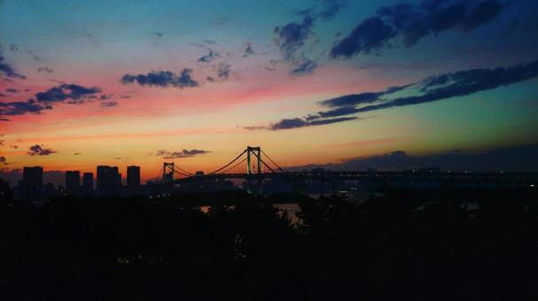 レインボーブリッジの写真