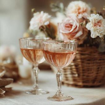 お洒落なティーパーティーの写真