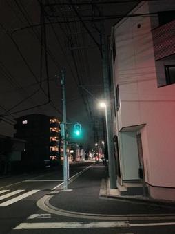 信号機 信号,道路,進むの写真素材