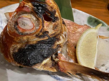 金目鯛の塩焼き 金目鯛の塩焼きの写真