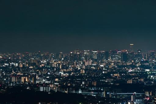 五月山から望む夜景2 五月山から望む夜景2の写真