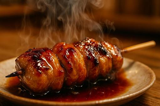 湯気と艶が食欲をそそる極上炭火焼き鳥 湯気と艶が食欲をそそる極上炭火焼き鳥の写真