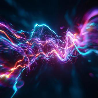 音楽やイベントに使える幻想的な背景の写真