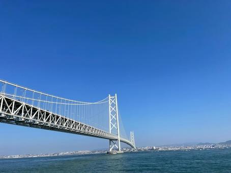 明石海峡大橋 明石海峡大橋の写真