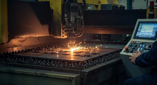 高精度三次元CNCレーザー加工機 高精度三次元CNCレーザー加工機の写真