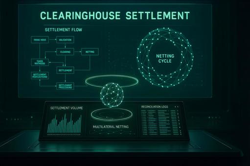 クリアリング決済管理の写真