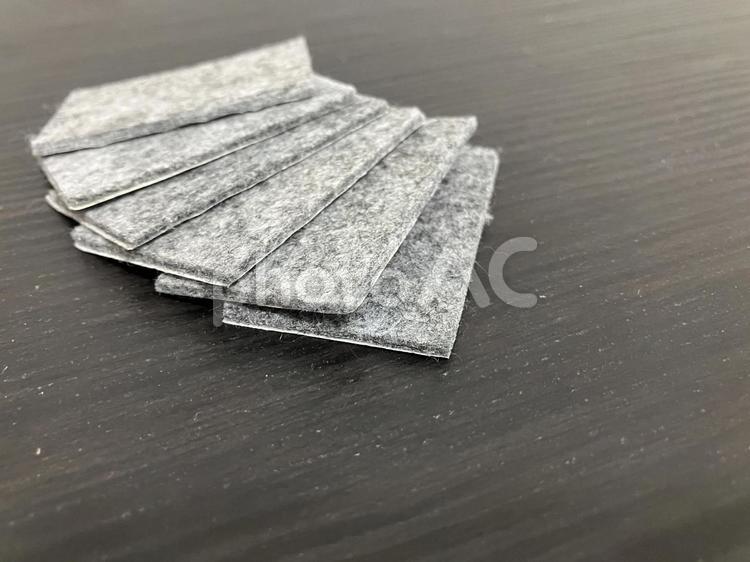 滑り止めのフェルト 滑り止め,フェルト,傷防止の写真素材