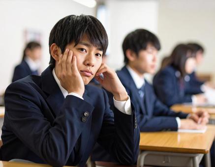 男子高校生 悩み イメージ 男子高校生 悩み イメージの写真
