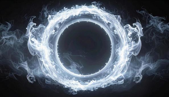 神秘の光輪フラクタル 神秘の光輪フラクタルの写真