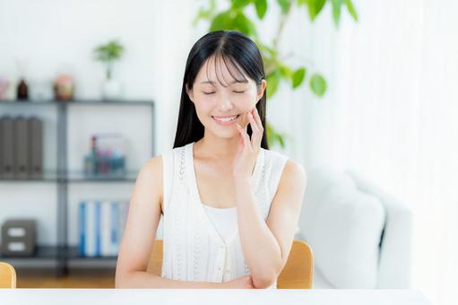 若い女性の美容イメージ 若い女性の美容イメージ 美容,ビューティー,女性の写真素材