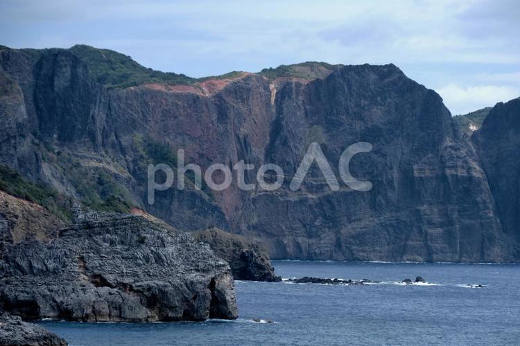 【小笠原】南島から見るハートロック千尋岩 千尋岩,ハートロック,南島の写真素材