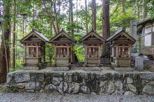 奈良 葛木御歳神社 摂末社 奈良 葛木御歳神社 摂末社 葛木御歳神社,神社,中鴨社の写真素材
