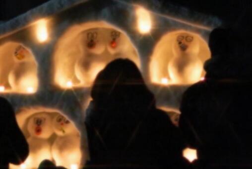 雪だるま　の写真