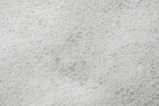 ぎっしり詰まった白い泡 ぎっしり詰まった白い泡の写真