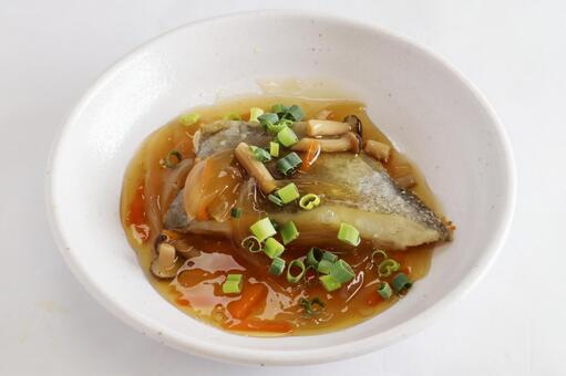 カレイのきのこあんかけ 主菜,食事,惣菜の写真素材