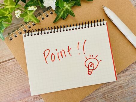 ポイントをまとめる ポイント,ワンポイント,豆電球の写真素材