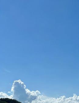 伸びる雲 伸びる雲の写真