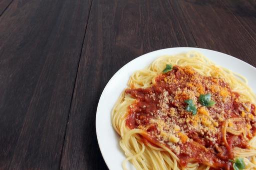 トマトソーススパゲッティ トマトソーススパゲッティ スパゲッティ,パスタ,トマトソースの写真素材