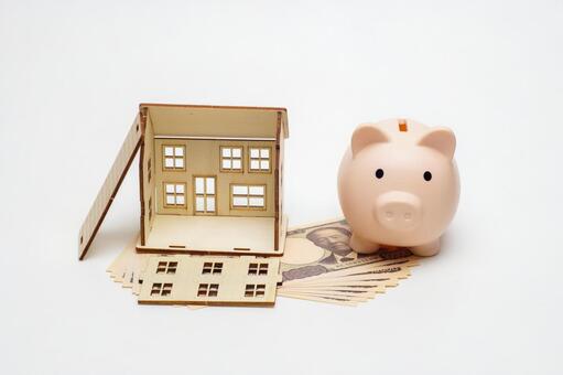 家の建築費のイメージ 建築費,注文住宅,設計費の写真素材