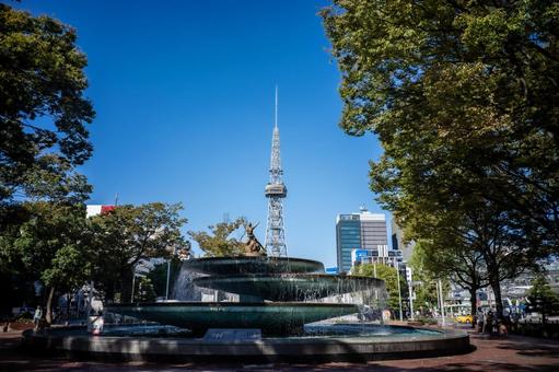 名古屋の風景 栄 名古屋の風景 栄 未来タワー,名古屋,ナゴヤの写真素材