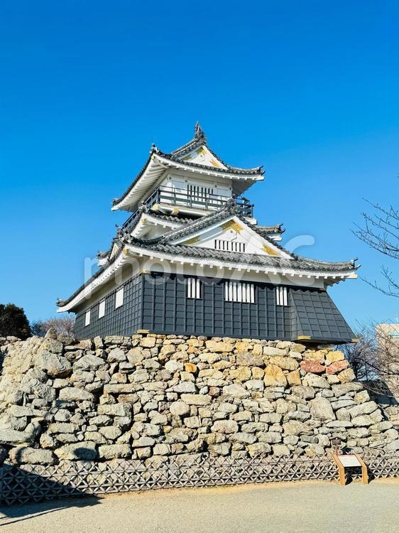 浜松城　模擬天守 浜松城,天守閣,模擬天守の写真素材