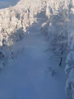 雪山 雪山 山,景色,白の写真素材