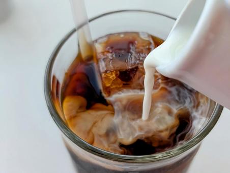 Photo, iced coffee, coffee, drink, 