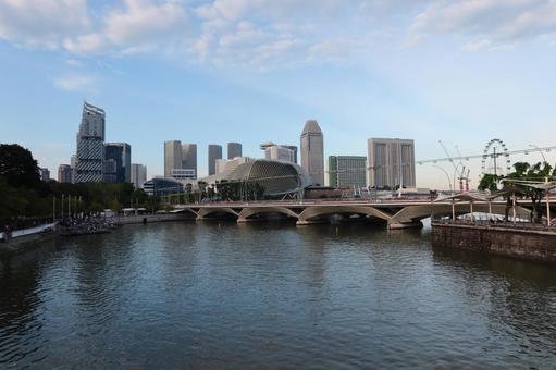 シンガポール・アンダーソン橋 シンガポール・アンダーソン橋 シンガポール,橋,アンダーソンの写真素材