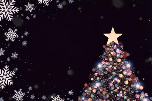 クリスマス・イルミネーション背景素材 クリスマス・イルミネーション背景素材 クリスマス,冬,キラキラの写真素材
