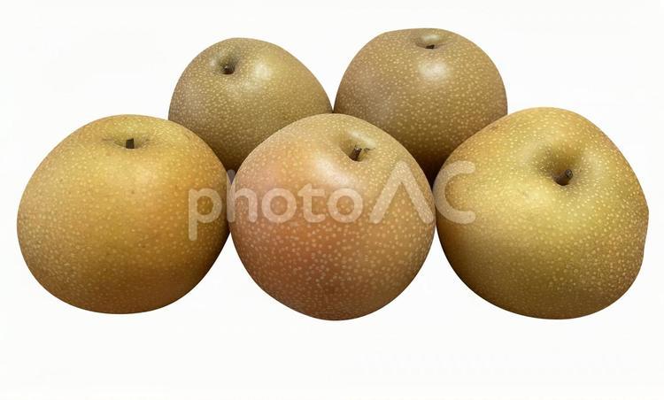 梨（切り抜きあり） 梨,豊水,果物の写真素材