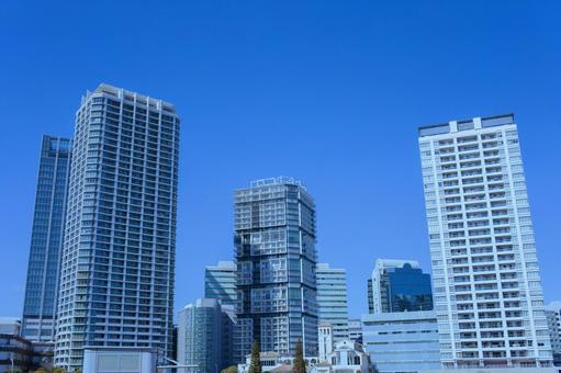 タワーマンション タワーマンション マンション,タワーマンション,タワマンの写真素材