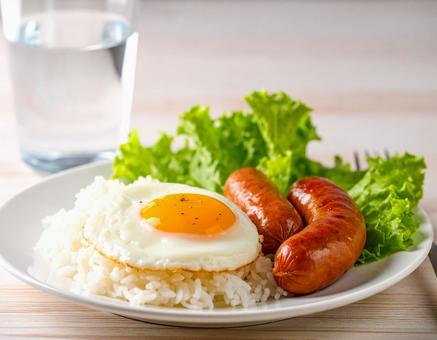 朝ごはんプレート 朝ごはんプレートの写真
