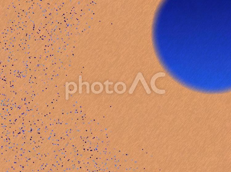 和紙　青　月 和紙,月,青の写真素材