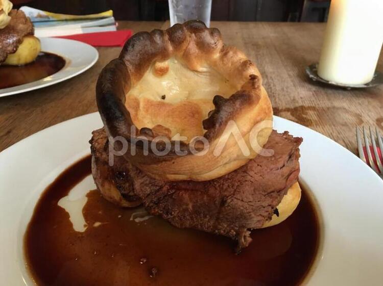 オシャレな外国の料理(イギリス) 料理,イギリス,バブの写真素材