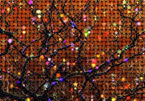 背景イメージ素材/イルミネーション 背景素材,イルミネーション,カラフルの写真素材