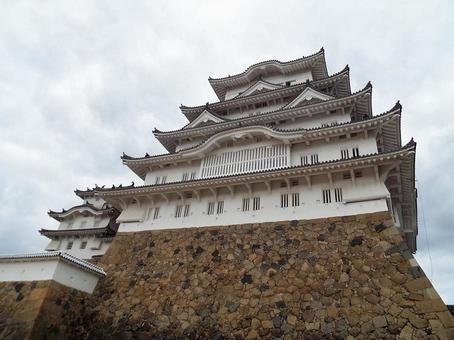 【風景写真】姫路城の風景 【風景写真】姫路城の風景の写真