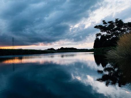 湖 湖の写真