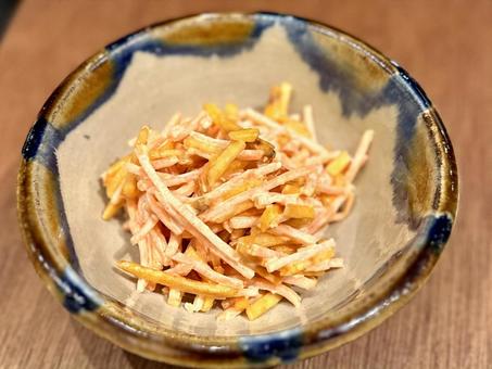 カラムーチョしりしり カラムーチョしりしり ポテトフライ,ポテト,沖縄料理の写真素材