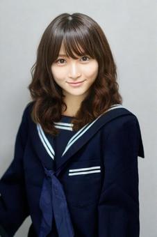 Winter clothes uniform sailor suit long hair recommended 4, japanese, high school student, middle school students, JPG