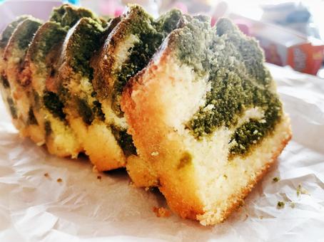 抹茶パウンドケーキの写真